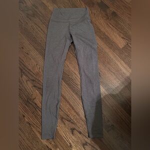LuluLemon Gray Leggings Size 4